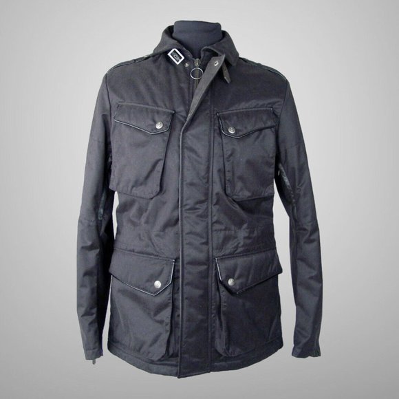 Belstaff Original Oxney Fall Winter Windproof Jacket Made In Italy EU Size L